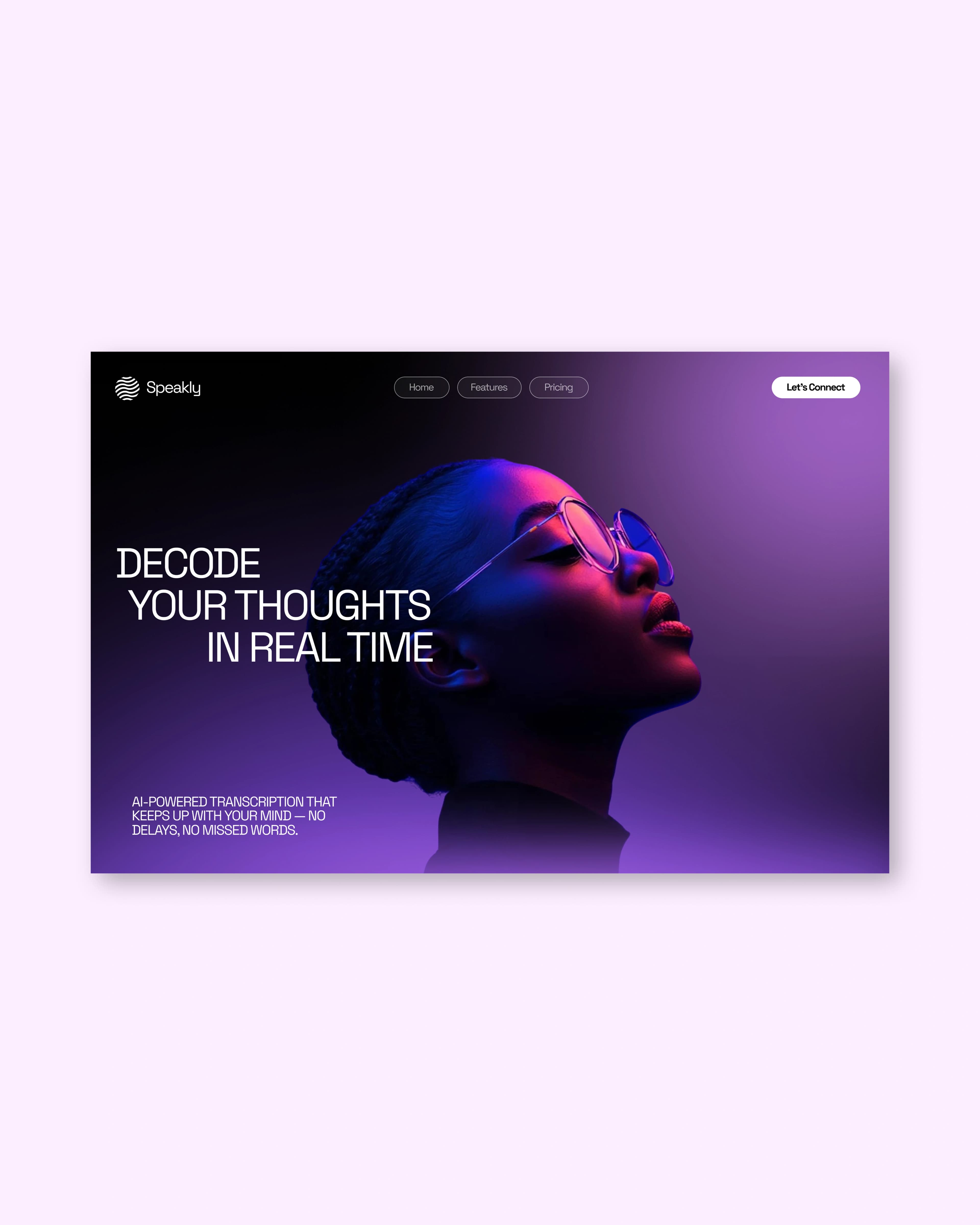 Speakly case study screenshot 1