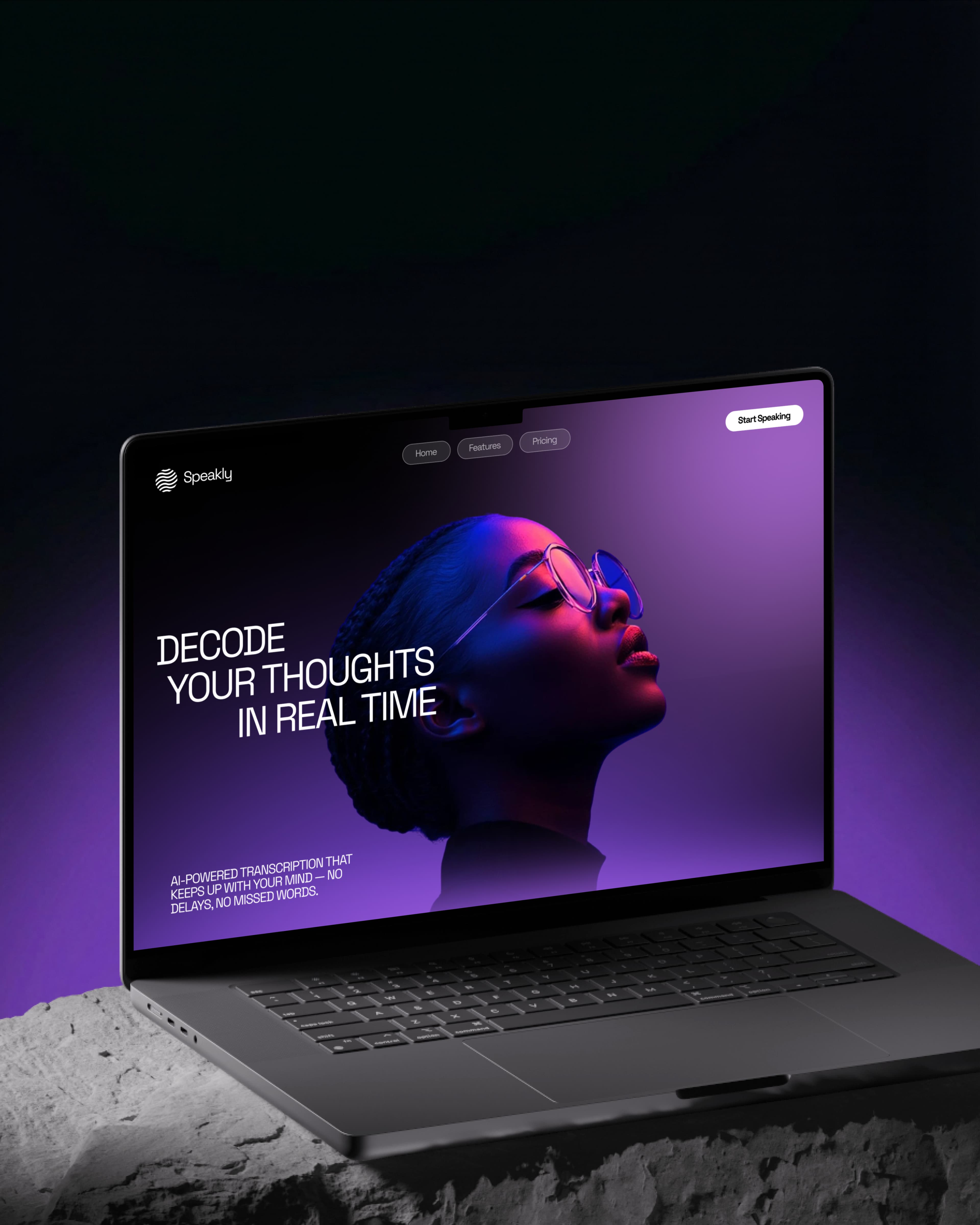 Speakly portfolio preview