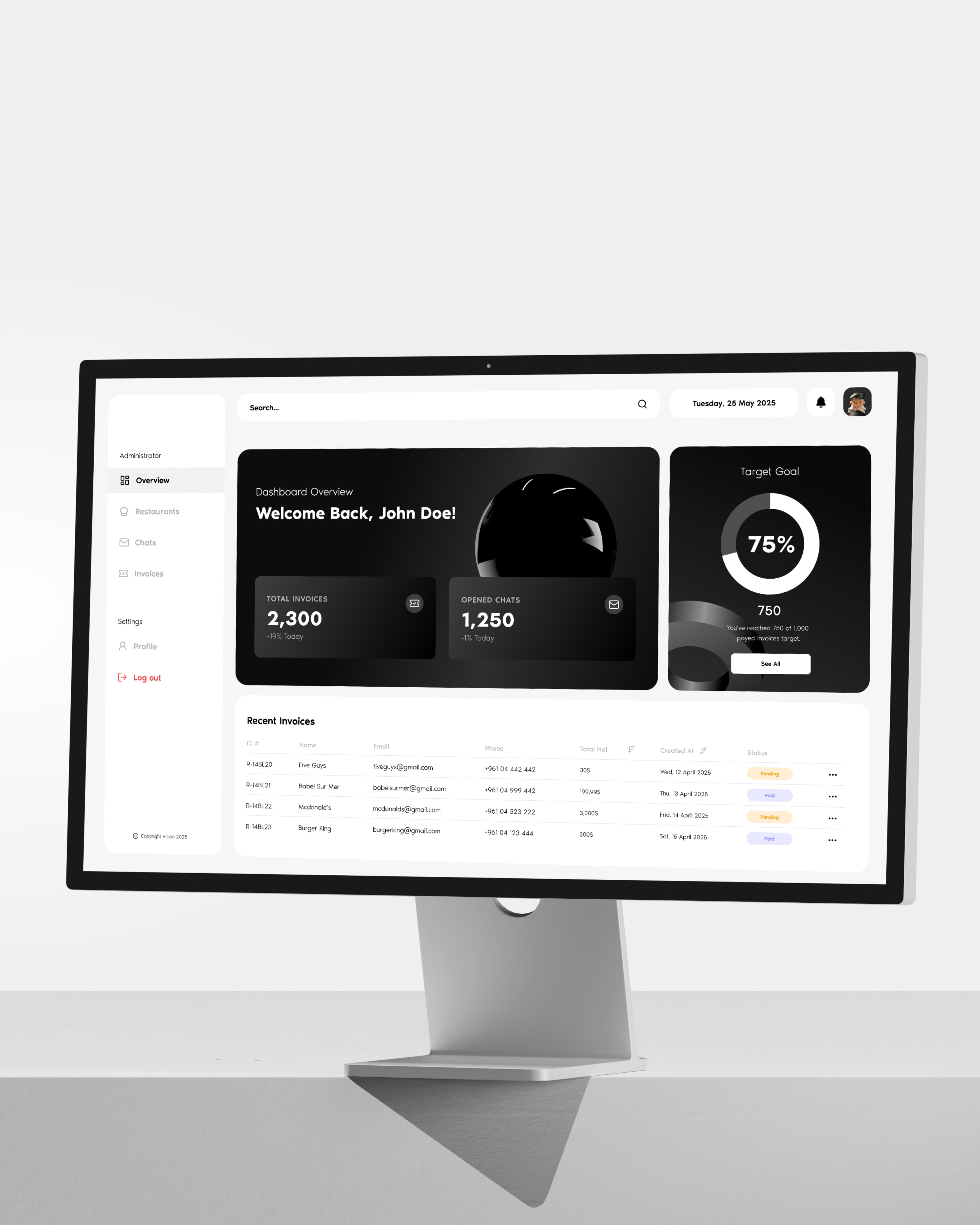 Restek portfolio preview